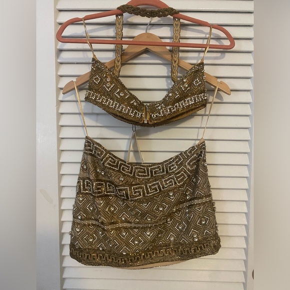 Retrofete Kala Sequin Top & Mina Sequin Skirt - Picture 9 of 13